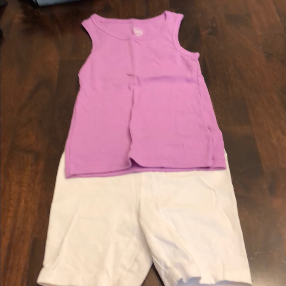 Tank a short set